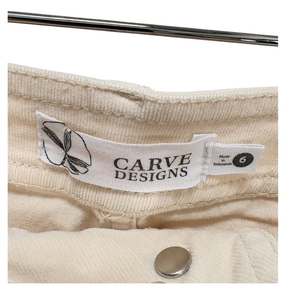 Carve Designs Rex Wide Leg Corduroy Pants size 6 - Picture 8 of 9